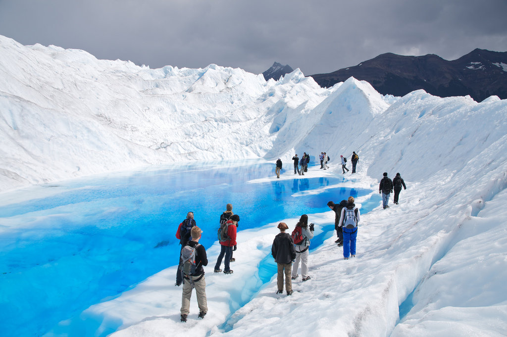 Image of a glacier in Patagonia