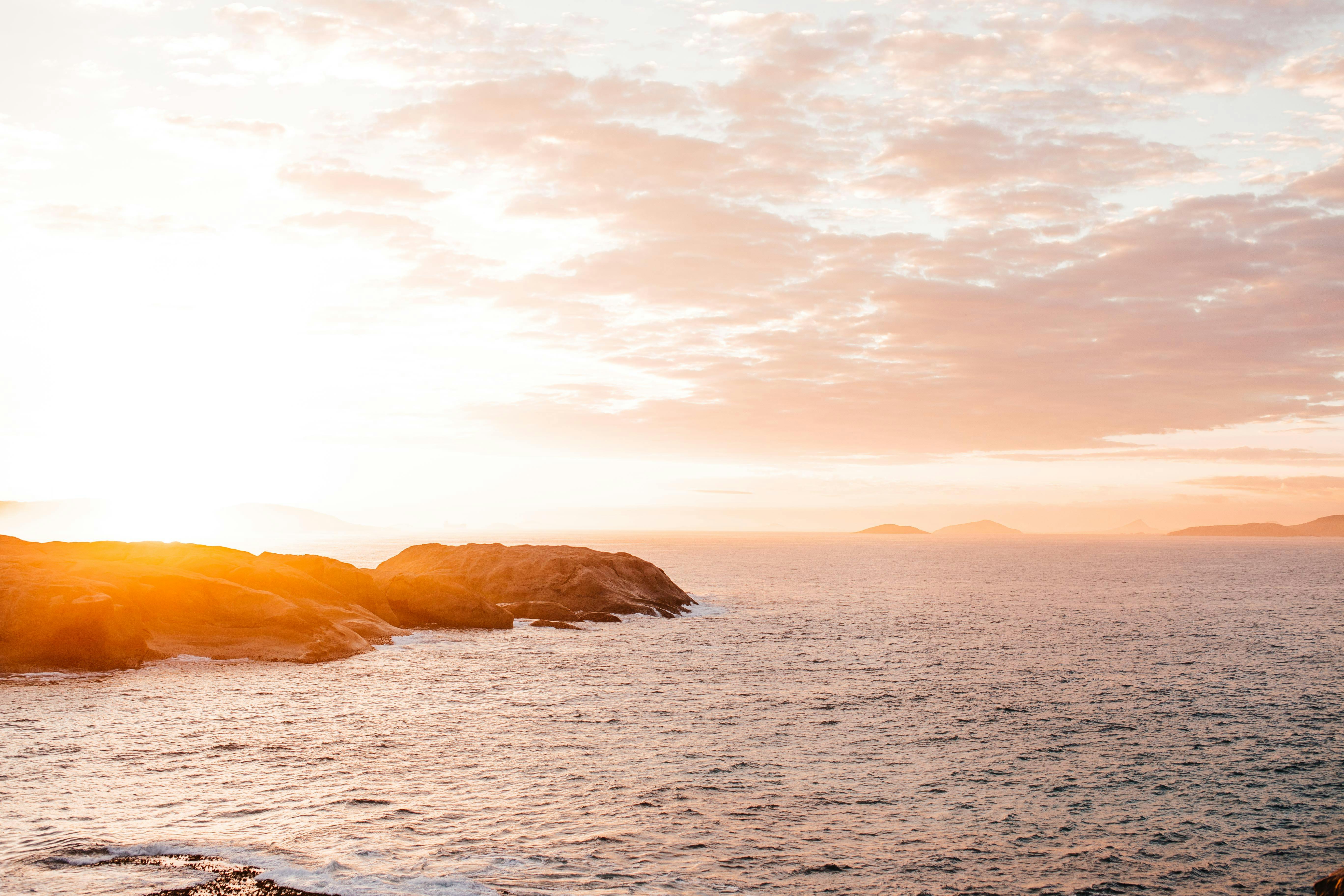 A stunning landscape with a vast horizon